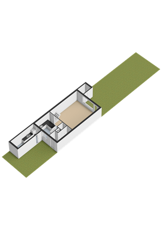 Floorplan - Zeester 43, 2221 KX Katwijk